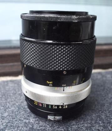 Nippon Kogatu Nikkor Q 135mm 1:2.8 lens beschikbaar voor biedingen
