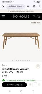Tafel met zitbank, Ophalen, 50 tot 100 cm, Zo goed als nieuw, Vijf personen of meer