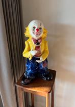 Vintage porseleinen clown beeld, Ophalen of Verzenden, Zo goed als nieuw