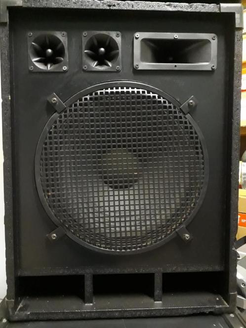 Luidsprekers PA - Disco, Audio, Tv en Foto, Luidsprekerboxen, Gebruikt, Front, Rear of Stereo speakers, 120 watt of meer, Overige merken