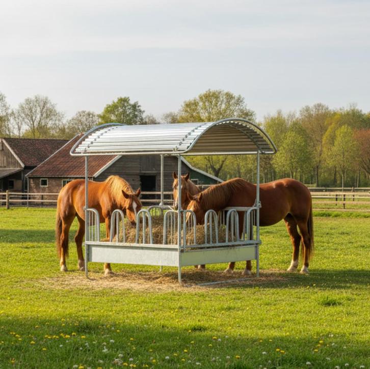 Weide hooiruif Zweeds voerhek | 12 voederplaatsen | Voorraad, Dieren en Toebehoren, Stalling en Weidegang, Opfok, Stalling, Weidegang