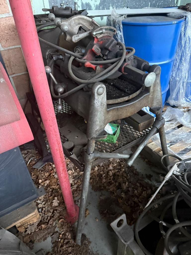 Draadsnijmachine ridgid 535, Ophalen, Gebruikt