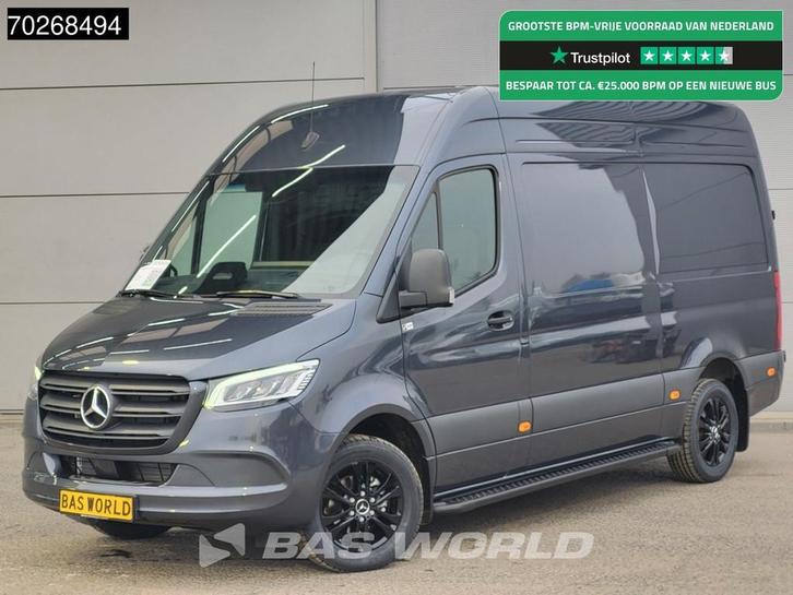 Mercedes Sprinter 319 CDI Automaat L2H2 model 2025 Camera MB, Auto's, Bestelwagens en Lichte vracht, Bedrijf, Te koop, Achteruitrijcamera