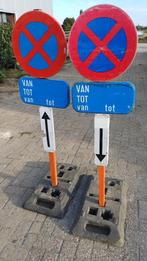 Set verkeersborden E3 parkeerverbod, Ophalen, Gebruikt