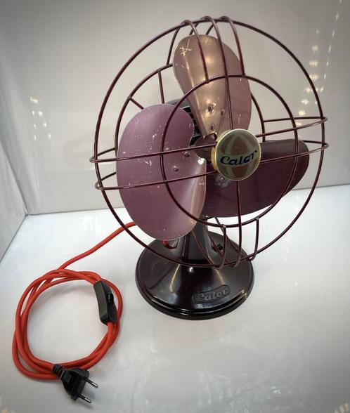 Bakelietventilator met grote calor, 1950, Elektronische apparatuur, Ventilatoren, Gebruikt, Tafelventilator, Ophalen of Verzenden