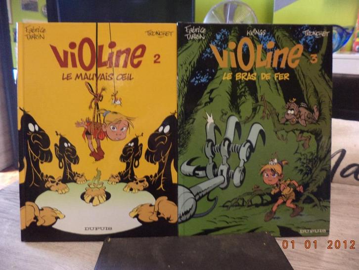 av 2 bd de violine eo pour 6.00 euro, Boeken, Stripverhalen, Zo goed als nieuw, Meerdere stripboeken, Ophalen of Verzenden