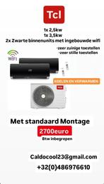 KOELEN, VERWARMEN MET MONTAGE BEKIJK HIER ONZE ACTIEPRIJZEN, Ophalen, Verwarmen, Nieuw, 3 snelheden of meer