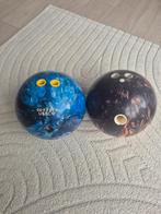 2 Bowlingballen 15pond + zak, Sport en Fitness, Bowlen, Ophalen, Zo goed als nieuw, Bal