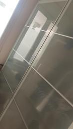Kledingkast met hard glas en pdf 240x220, Ophalen, Zo goed als nieuw, Glas