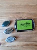 stempel inkt Colorbox, Hobby en Vrije tijd, Stempelen, Ophalen of Verzenden, Zo goed als nieuw, Inkt, Foam of Stempelhouder