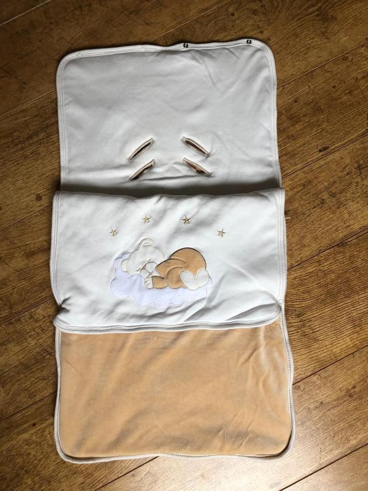 Universele voetenzak - beige PetitVillain, Kinderen en Baby's, Buggy's, Zo goed als nieuw, Overige merken, Voetenzak, Ophalen