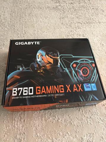 Gigabyte B760 Gaming X AX Wifi ddr5 zo goed als nieuw. beschikbaar voor biedingen