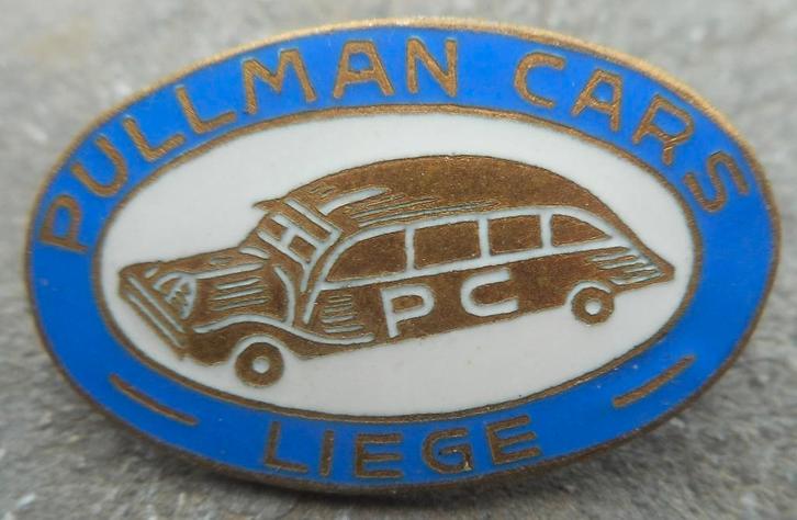 AUTOCARS - INSIGNE PULLMAN CARS, Collections, Marques automobiles, Motos & Formules 1, Utilisé, Voitures, Envoi