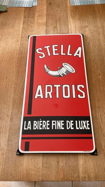 Emaille bord Stella Artois!!