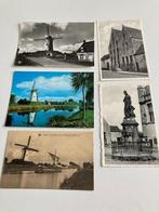 5 PK DAMME : De Molen , vaart naar de sluis, Van Maerlant, Ophalen of Verzenden, 1940 tot 1960, Ongelopen, West-Vlaanderen