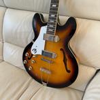 Epiphone Original Collection Casino Vintage Sunburst Gaucher, Musique & Instruments, Enlèvement, Comme neuf, Hollow body, Epiphone