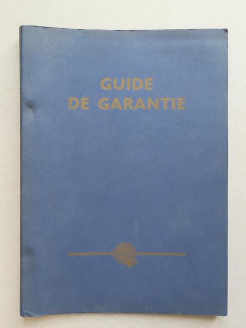 Guide de garantie British Motor Corporation oldtimer classic, Autos : Divers, Modes d'emploi & Notices d'utilisation, Enlèvement ou Envoi