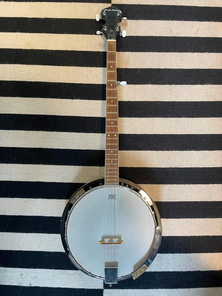 5-snarige banjo (links!), Muziek en Instrumenten, Snaarinstrumenten | Banjo's, Gebruikt, 5-snarige of Bluegrassbanjo, Ophalen