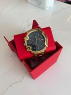 Diesel griffed horloge, Polshorloge, Zo goed als nieuw, Goud, Goud