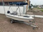 Terhi 4100 console boot met Suzuki 9.9 pk 4 takt en trailer, Watersport en Boten, Vis- en Consoleboten, Ophalen of Verzenden