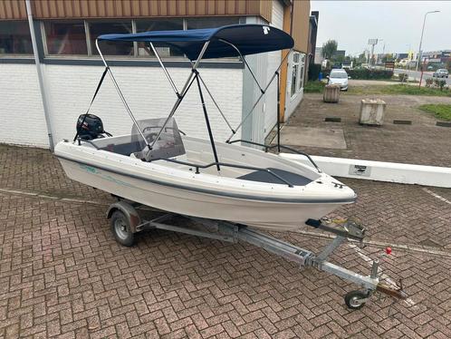 Bateau à console Terhi 4100 avec Suzuki 9,9 ch et remorque, Sports nautiques & Bateaux, Bateaux de pêche & à console, Enlèvement ou Envoi