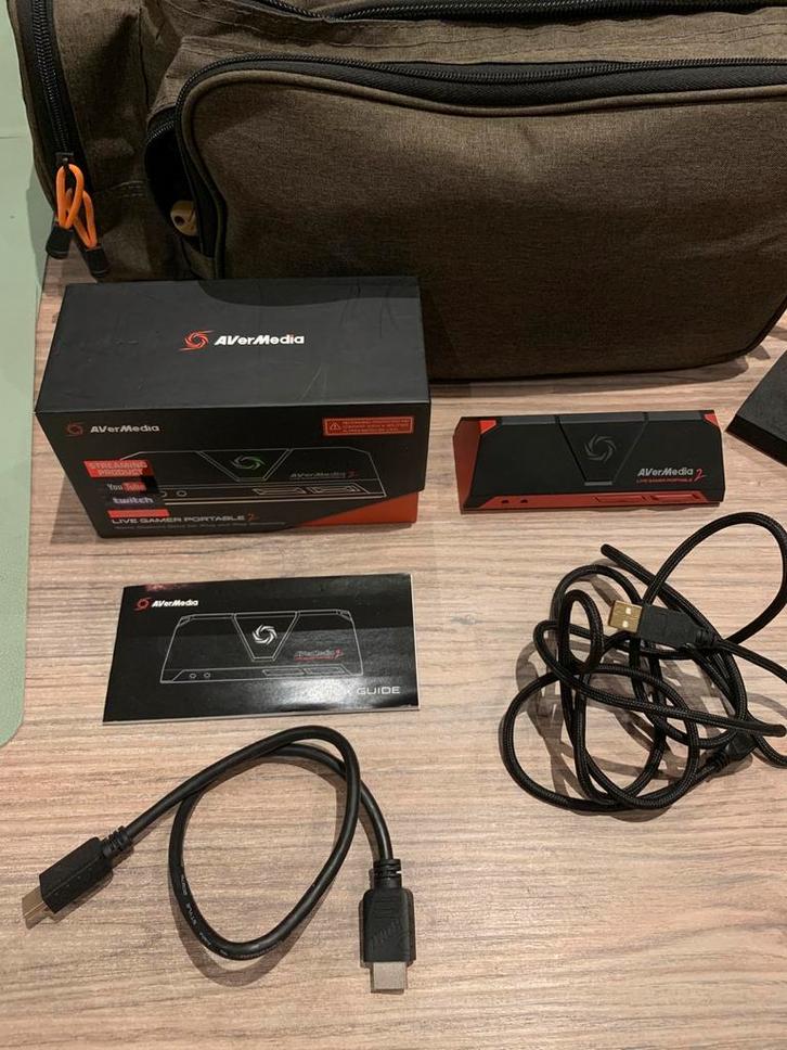 AVerMedia Live Gamer Portable 2, Computers en Software, Capture cards, Zo goed als nieuw, Ophalen of Verzenden