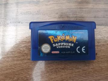 Pokémon Sapphire GameBoy Advance (GBA) PAL beschikbaar voor biedingen