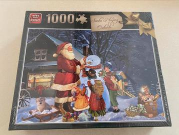 Puzzle King 1000 pièces .. Père Noël 