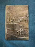 Plaque religieuse en bronze Notre-Dame de Beauraing, Enlèvement ou Envoi