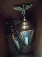 muurlantaarns met adelaar, Ophalen