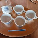 Lot de 5 tasses de 200 ml, Ophalen of Verzenden, Zo goed als nieuw, Kop(pen) en/of Schotel(s)