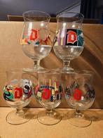 5 amerikaanse duvel glazen ., Verzamelen, Glas en Drinkglazen, Ophalen of Verzenden, Zo goed als nieuw