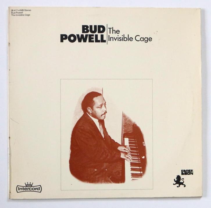 Bud Powell – The Invisible Cage - Vinyl Lp, Cd's en Dvd's, Vinyl | Jazz en Blues, Zo goed als nieuw, Blues, 12 inch, Ophalen of Verzenden