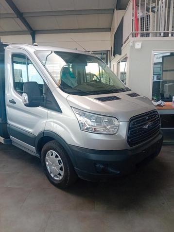 Ford Transit pick-up 2,0d 2017, Autos, Argent ou Gris, Achat, Euro 6, Boîte manuelle