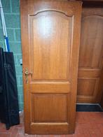 Voleiken binnendeur - ideaal om te restaureren., Doe-het-zelf en Bouw, Ophalen, Gebruikt, Hout, Binnendeur