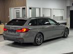 BMW 5 Serie 520 D 190 Cv X-Drive Pack M Sport Black Full Opt, Auto's, BMW, 4 cilinders, Leder, Bedrijf, 140 kW