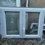 PVC ramen HR 1,0 glas enkel-, 2-, 3-voudige ramen, Enlèvement, Fenêtre de façade ou Vitre, Utilisé, 120 à 160 cm