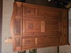 Halkast en commode met marmeren blad op., Antiek en Kunst, Ophalen