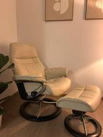 Stressless Fauteuil incl. Voetenbank, Huis en Inrichting, Fauteuils, Ophalen, Gebruikt, Himolla Hukla Leolux Prominent Knoll