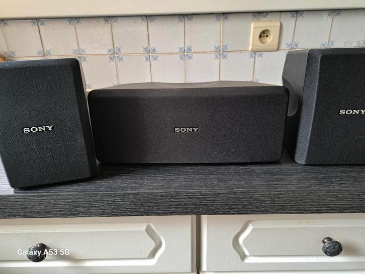 Mooie,speakers met soundbar, merk sonny ,, Audio, Tv en Foto, Home Cinema-sets, Zo goed als nieuw, Soundbar, Ophalen