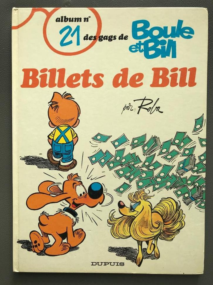 Boule et Bill. Album 21: Billets de Bill., Boeken, Stripverhalen, Zo goed als nieuw, Eén stripboek, Ophalen of Verzenden
