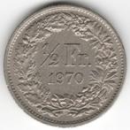 Suisse : 1/2 Franc 1970 KM#23a.1 Réf 13310, Enlèvement ou Envoi, Monnaie en vrac, Autres pays