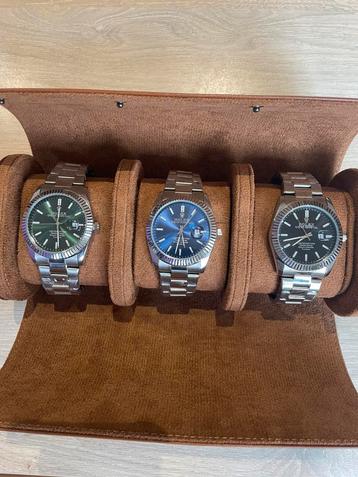 Rolex Oyster Perpetual, Autres marques, Enlèvement ou Envoi, Acier, Acier