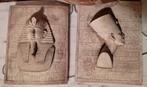 Farao's in hoog reliëf van Egypte Toetanchamon Nefertiti, Ophalen of Verzenden, Zo goed als nieuw