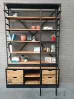 Grote boekenkast met ladder, Huis en Inrichting, Ophalen, 200 cm of meer, 150 tot 200 cm, Zo goed als nieuw