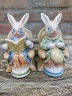 Figurines vintage ENESCO en forme de lapin de Pâques, Collections, Comme neuf, Enlèvement ou Envoi
