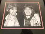 Foto Mick Jagger en Keith Richards, Antiek en Kunst, Kunst | Tekeningen en Fotografie, Ophalen of Verzenden