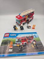 Lego City 60107 Fire Ladder Truck, Kinderen en Baby's, Speelgoed | Duplo en Lego, Ophalen of Verzenden, Zo goed als nieuw, Complete set