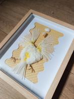Opgezette kanarie Taxidermy curiosa, Verzamelen, Dierenverzamelingen, Ophalen of Verzenden, Zo goed als nieuw, Vogel