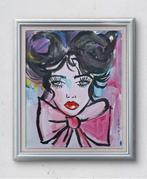 modern werk portret op canvas Mars NY, Antiek en Kunst, Ophalen